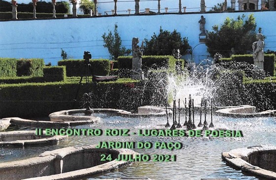Jardim do Paço — leitura de poemas